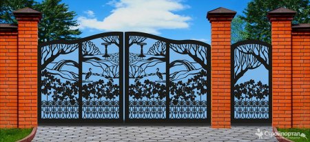 Узорчатый забор