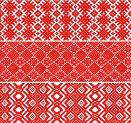Русский орнамент в полосе