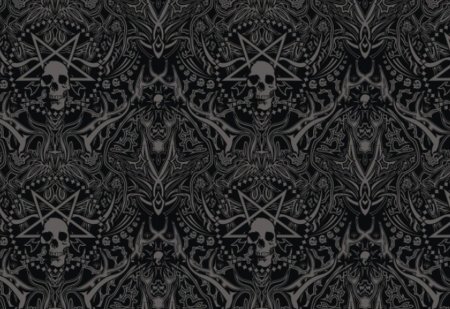 Принт в готическом стиле