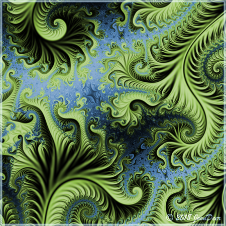 Орнамент из водорослей