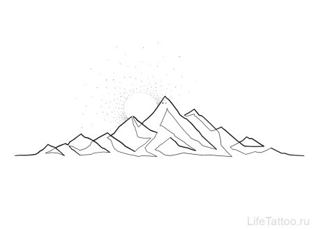Горы очертания
