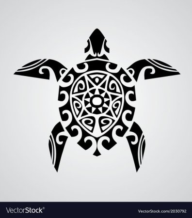 Полинезийская черепаха тату