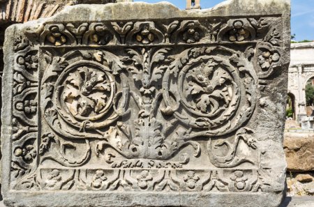 Византийский орнамент лист аканта