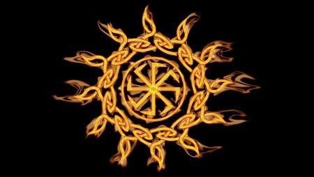 Славянский символ солнца Коловрат
