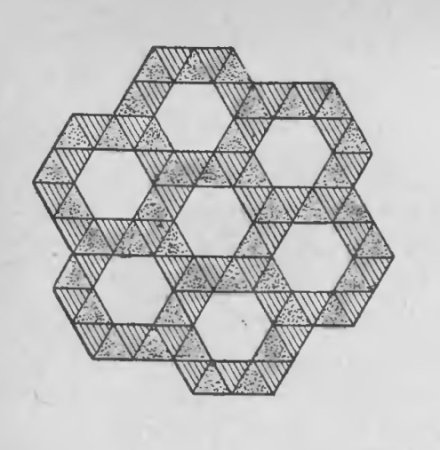 Узор из правильных многоугольников
