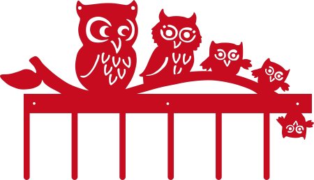 Ключница в формате DXF
