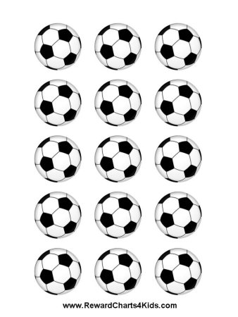 Трафарет мяча футбольного рисунок (44 фото)
