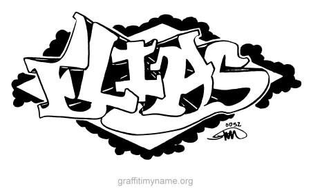 Graffiti трафарет