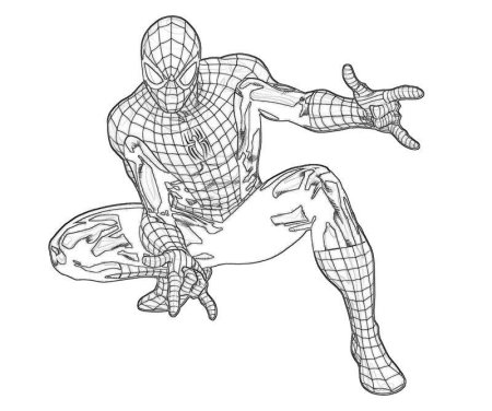 Раскраски человек паук the amazing Spider-man 2