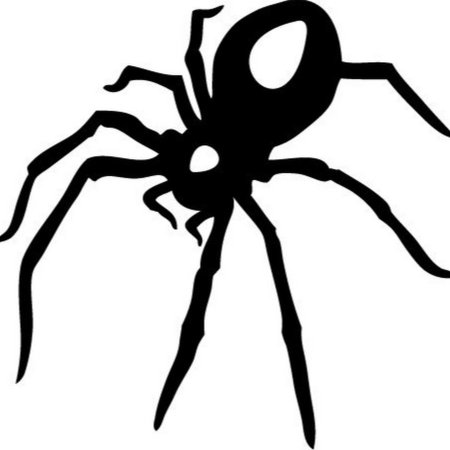 Трафарет паук на хэллоуин рисунок (47 фото)