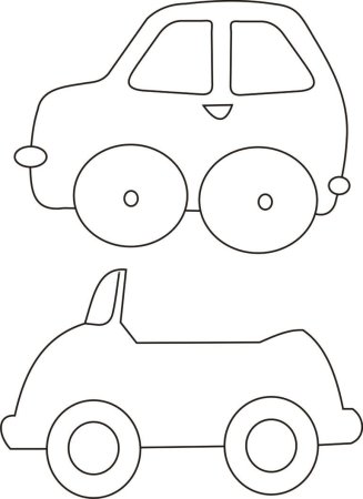 Аппликация автомобиль