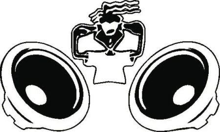 Наклейка динамик