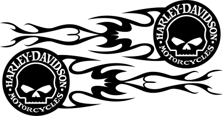 Наклейка Harley Davidson