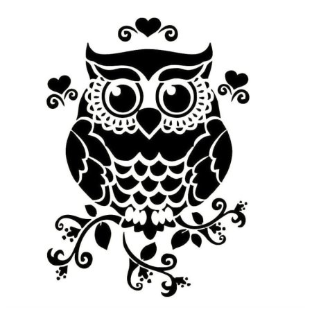 Сова рисунок