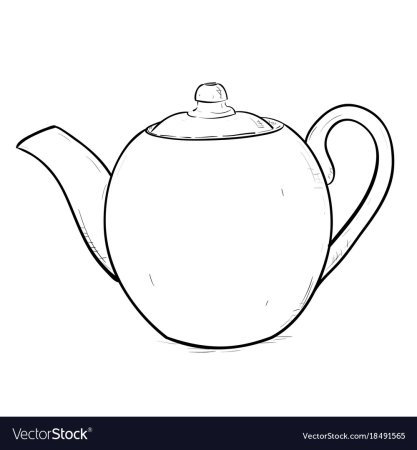 Эскиз чайника
