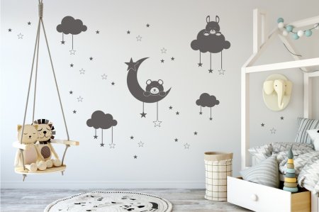 Трафареты для стен детской