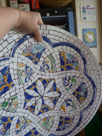 Трафарет для мозаики из плитки