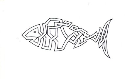 Рисунок на топоре эскизы