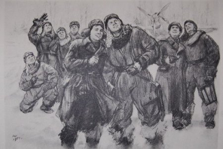 Борис полевой повесть о настоящем человеке рисунок
