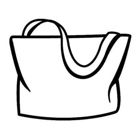 Портфель раскраска для детей