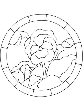 Эскиз витража