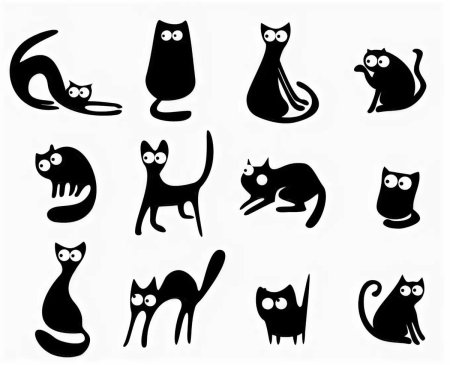 Стилизованные котики
