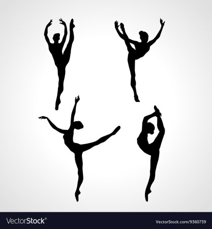Трафарет гимнастика рисунок (41 фото)
