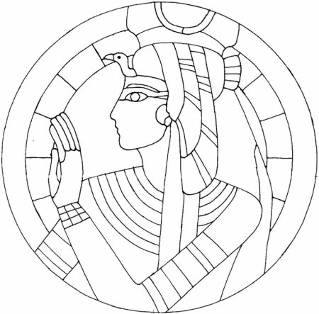 Эллинистический Египет витраж