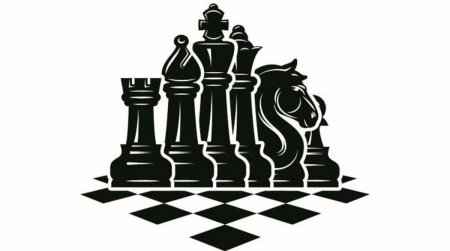 Шахматные фигуры раскраска