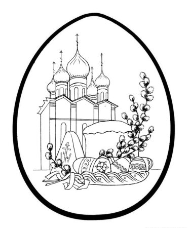 Трафареты на Пасху