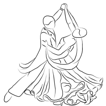Танец рисунок