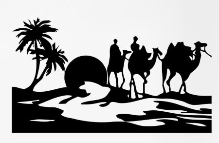 Силуэтная композиция