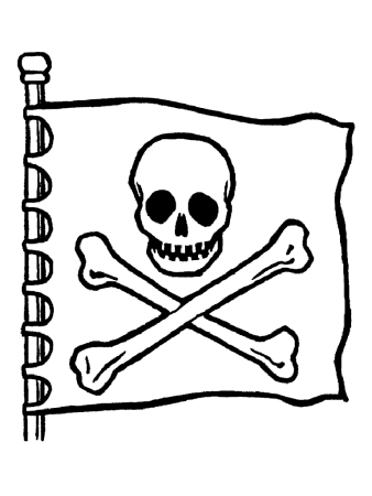 Трафарет пиратский рисунок (38 фото)