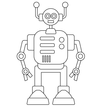 Роботы для рисования детям