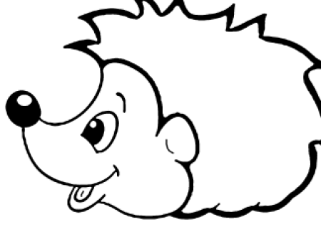 Раскраска Ёжик