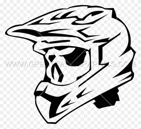 Motocross шлем vector