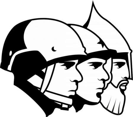 Трафарет военный