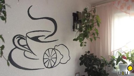 Рисунки из жидких обоев