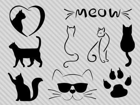 Кот вектор