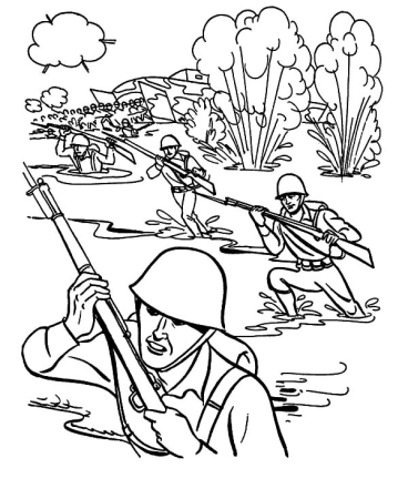 Раскраска война