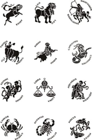Трафарет знаки зодиака рисунок (42 фото)