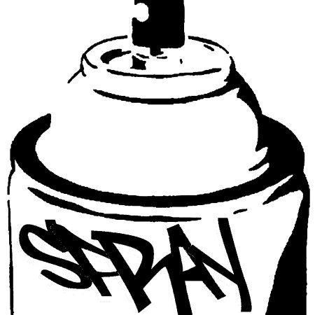 Трафарет для баллончика