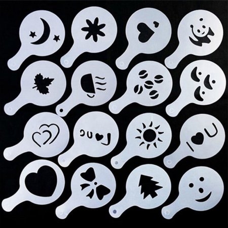 Coffee Barista Stencils набор