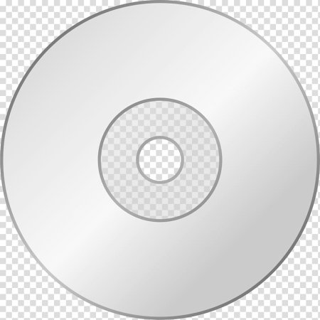 Макет CD диска для печати