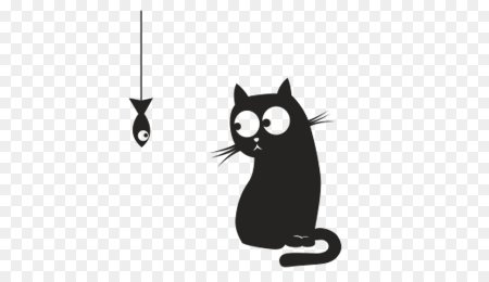 Шаблон прикольного кота