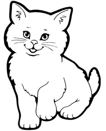 Контурные рисунки для детей