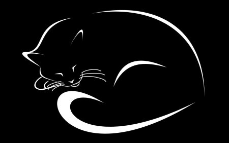 Векторная Графика кошки