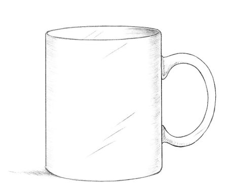 Рисунок кружки