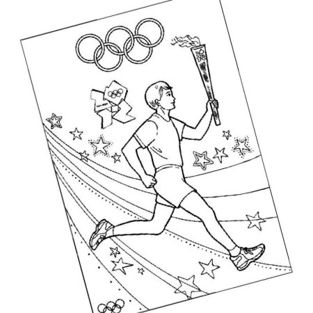 Спорт. Раскраска
