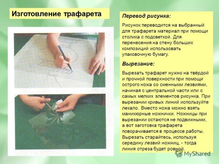 Методы изготовления трафаретов